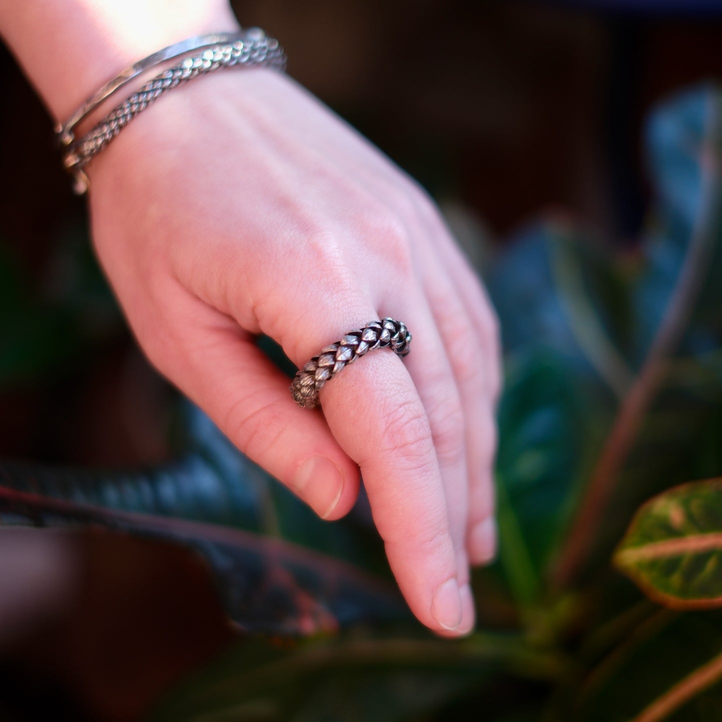 Dragon Ring in Sterling Silver