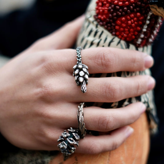 Pine Cone Ring